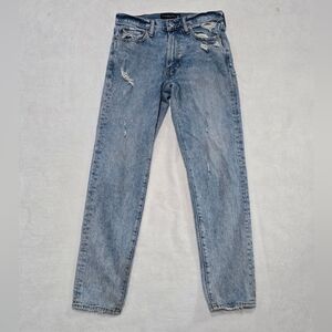 Men's Abercrombie & Fitch Jeans Vintage Stretch 90s Slim Medium Wash Size 30×30